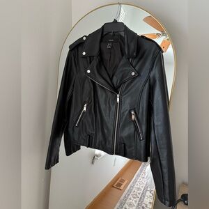 Forever 21 Black Leather Jacket